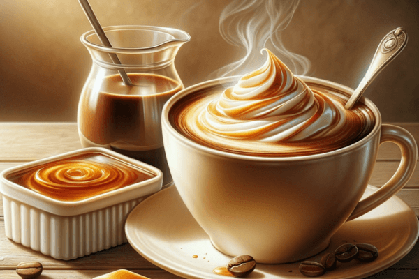 coffee creamer caramel