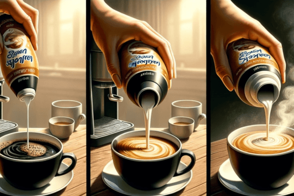 how to use a coffee creamer